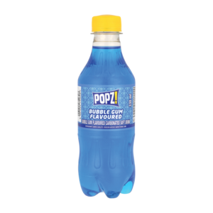 Popz! Bubblegum Flavoured Soft Drink 330ml
