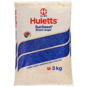 Huletts SunSweet Brown Sugar 3kg