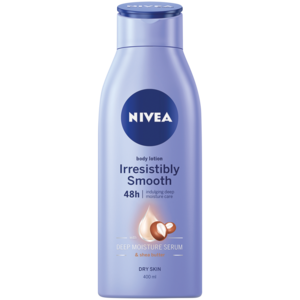NIVEA Irresistibly Smooth Body Lotion Bottle 400ml
