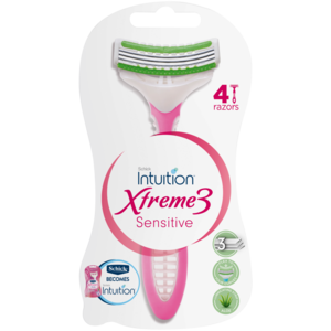 Schick Ladies Xtreme Sensitive Razors 4 Pack