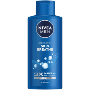 NIVEA MEN Skin Breathe Body Lotion Bottle 400ml