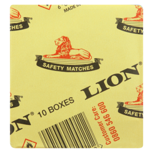Lion Safety Matches 10 Pack