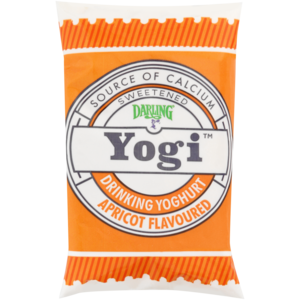 Darling Apricot Flavoured Drinking Yoghurt Sachet 150ml