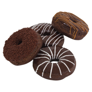 Chocolate Ring Doughnut (Flavour May Vary)