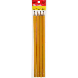 HB Pencils 4 Pack