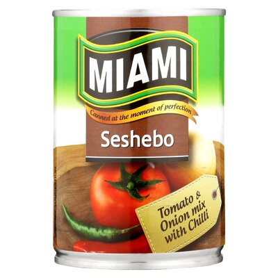 Miami Seshebo Onion & Tomato Mix 410g