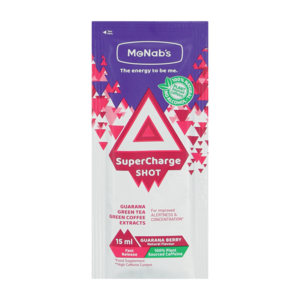 McNab's SuperCharge Guarana Berry Improved Alertness & Concentration Shot 15ml