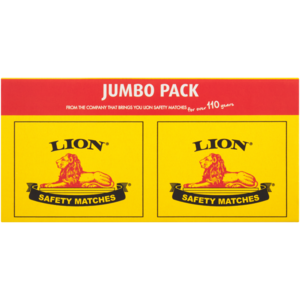 Lion Safety Matches Jumbo Pack