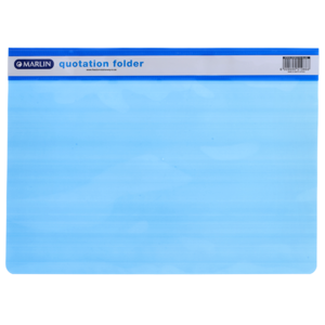 Marlin Blue A4 Presentation Folder