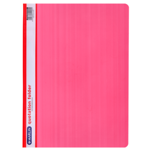 Marlin A4 Red Quotation Folder