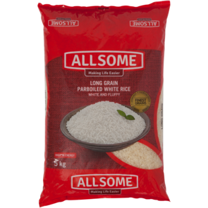 Allsome Long Grain Parboiled Rice 5kg
