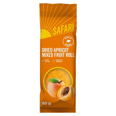 Safari Apricot Fruit Roll 80g