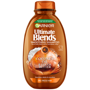 Garnier Ultimate Blends The Sleek Restorer With Coconut Oil & Cocoa Butter Shampoo 400ml