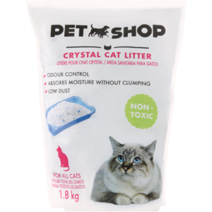 Petshop Crystal Cat Litter 1.8kg