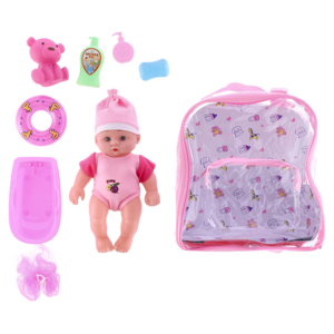 Baby Bath Doll in A Bag Set 22cm