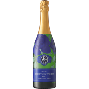 Robertson Winery Brut White Sparkling Wine Bottle 750ml