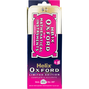 Helix Oxford Pink Mathematical Instruments Set