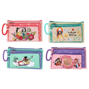 Disney Princess Pencil Bag 3 Piece (Design May Vary)
