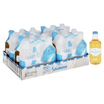 Savanna Light NRB 24 x 330ml