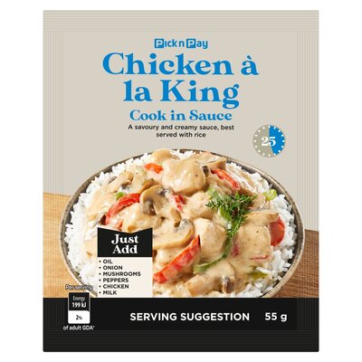 PnP Chicken A La King Cook In Sauce 55g