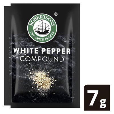 Robertsons Spice Envelope White Pepper 7g