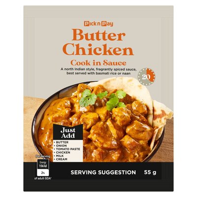 PnP Butter Chicken Sauce 55g
