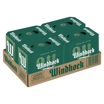 Windhoek Lager Cans 24 x 440ml