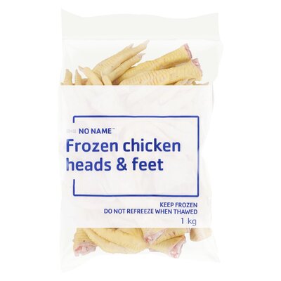 No Name Chicken Heads & Feet 1kg
