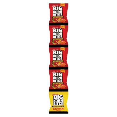 Willards Big Korn Bites Tomato 5 x 25g
