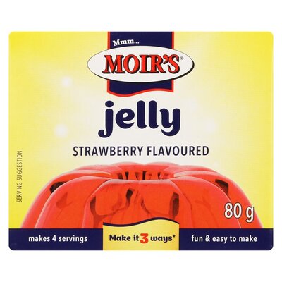 Moir's Strawberry Jelly 80g