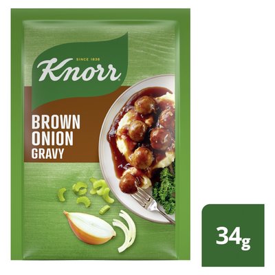 Knorr Brown Onion Instant Gravy 34g