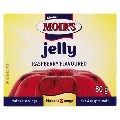 Moir's Raspberry Jelly 80g