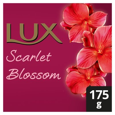 Lux Scarlet Blossom Cleansing Bar Soap 175g
