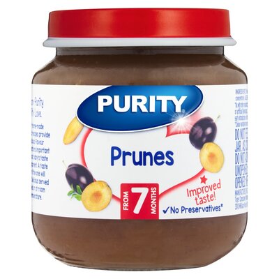 Purity Jar Prunes 125ml from 7 Months