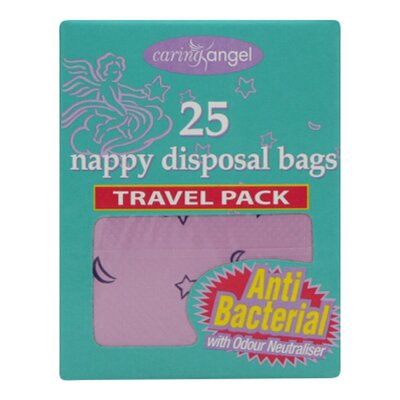 Caring Angel Disposable Nappy Bags 25