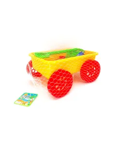 Ideal Toys Beach Wagon And Accessories