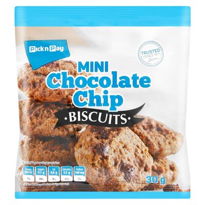 PnP Mini Choc Chip Biscuits 30g