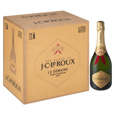 JC Le Roux Le Domaine Premium Sparkling Wine 6 x 750ml