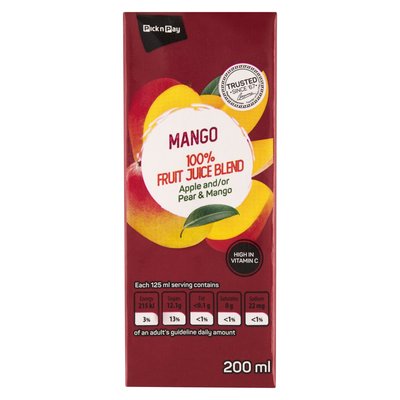 PnP Long Life Mango Juice 200ml