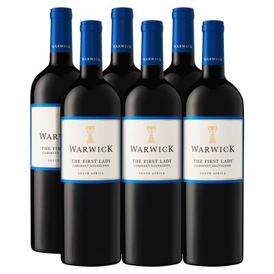 Warwick First Lady Cabernet Sauvignon 750ml x 6