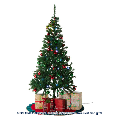 Santa's Village Green Christmas Tree 1.8m