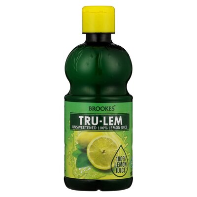 Brookes Tru-Lem Lemon Juice 250ml