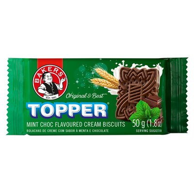Bakers Topper Choc Mint 50g