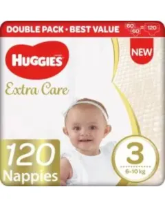 Huggies Bale Extra Care Sz3 120//