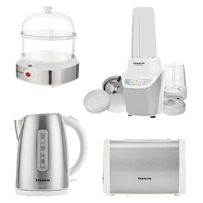 Taurus Kettle ,toaster, Personal Blender & Egg Boiler