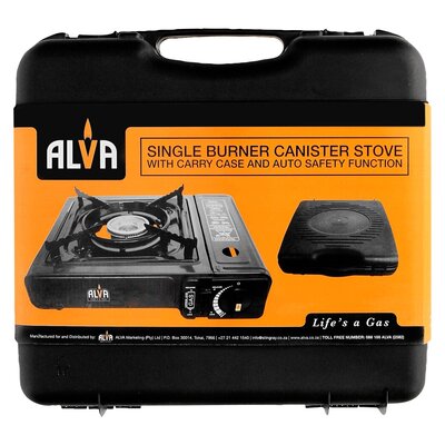 ALVA Single Burner Canister Stove