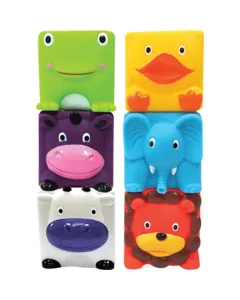 Edushape Soft Squeezy Critter Blocks