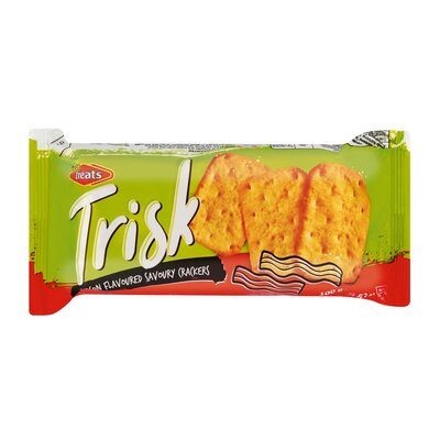 Tasty Treats Trisk Crackers Bacon 100g