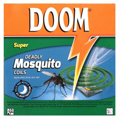 Doom Mosquito Coils 125g