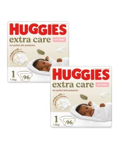 Huggies Bale Extra Care Sz1 84//